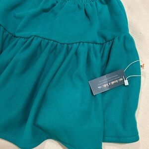 NWT Minimalist Folk Co. Teal Kids Skirt